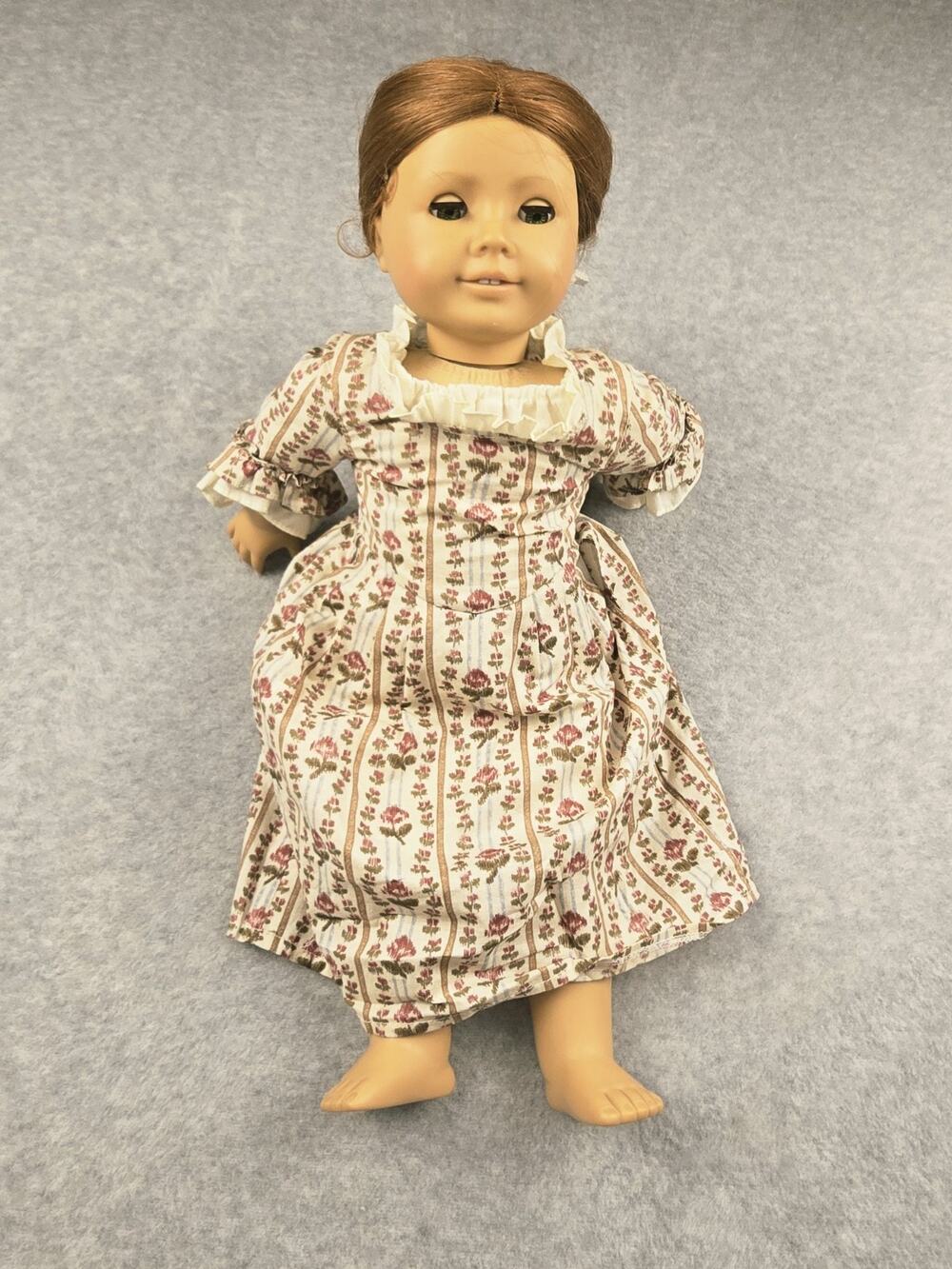 Pleasant Company American Girl Felicity Doll West Germany Tag Rose Garden Dress